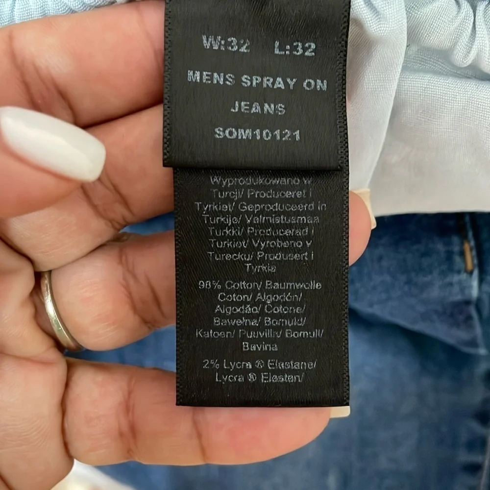 Legend London Men's Spray On Jeans